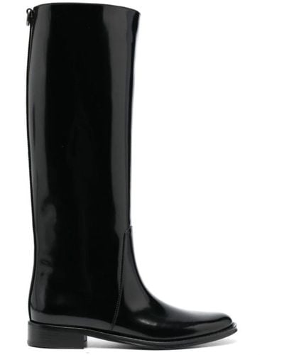 Saint Laurent High Boots - Black