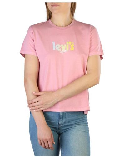 Levi's Wo t-shirt - Rosa