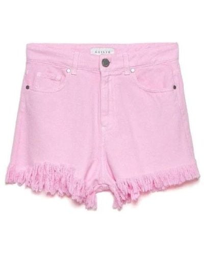 Gaelle Paris Casual Shorts - Pink
