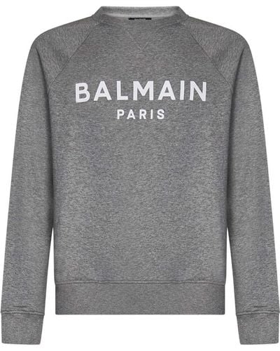 Balmain Sweatshirts - Gray