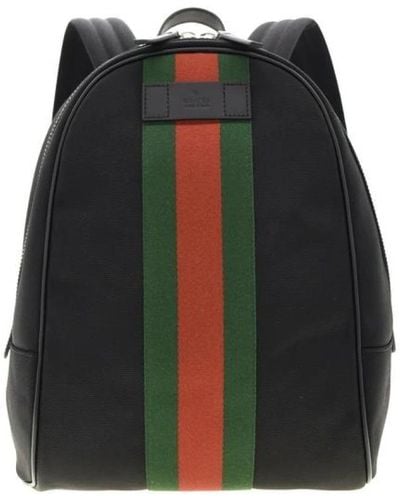 Gucci Fabric Backpack - Black