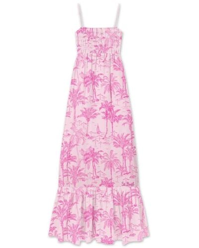 Mc2 Saint Barth Elegantes jemma kleid für frauen - Pink