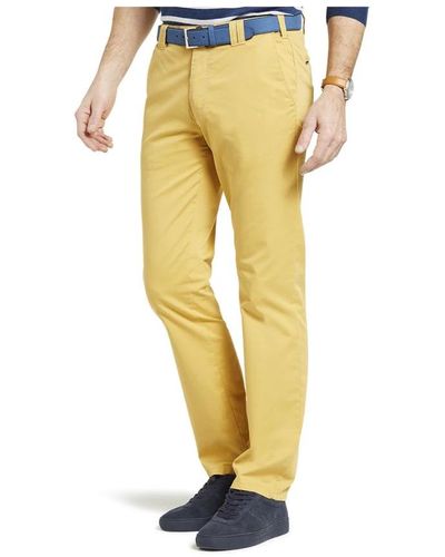 Meyer Slim-Fit Pants - Yellow