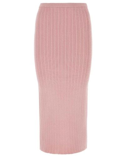 Alessandra Rich Maxi Skirts - Pink