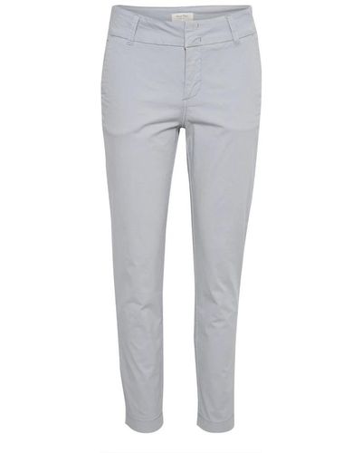 Part Two Slim-Fit Trousers - Grey