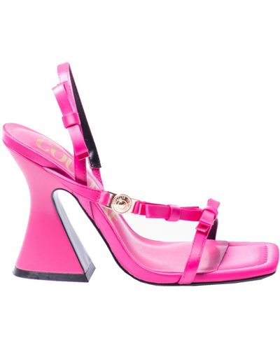 Versace High Heel Sandals - Pink