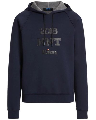 Kiton Sweatshirts & hoodies > hoodies - Bleu
