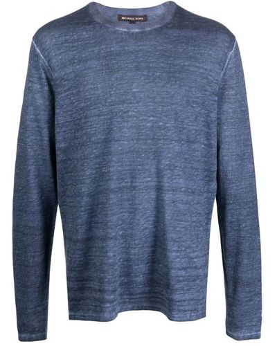 Michael Kors Knitwear > round-neck knitwear - Bleu