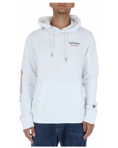 Superdry Hoodies - Blu