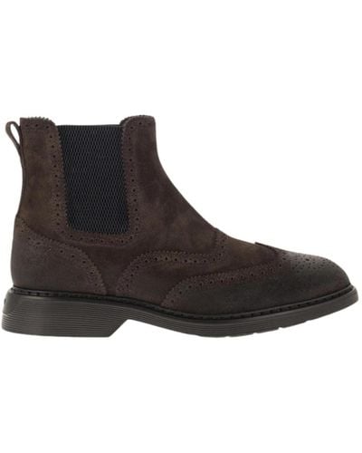 Hogan Ankle Boots - Braun