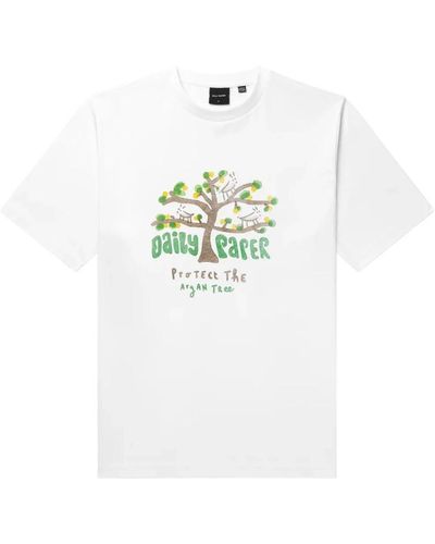 Daily Paper T-Shirts - White