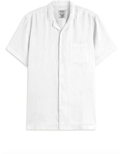 Ecoalf Leinenhemd in weiß