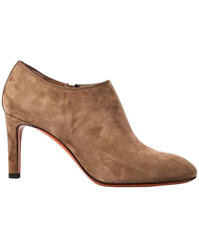Santoni Heeled Boots - Brown