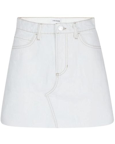 FRAME Denim shorts - Blanco