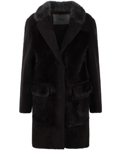 Blancha Jackets > faux fur & shearling jackets - Noir