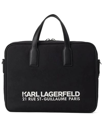 Karl Lagerfeld Laptop Bags & Cases - Black