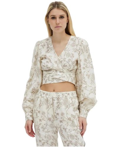 Erika Cavallini Semi Couture Blouses - Blanc