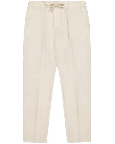 Cruna Straight Trousers - Natural