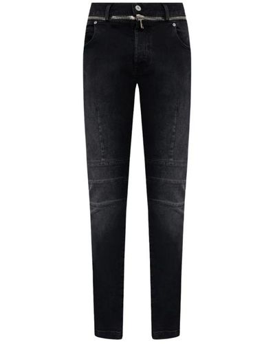 Balmain Slim-fit jeans - Schwarz
