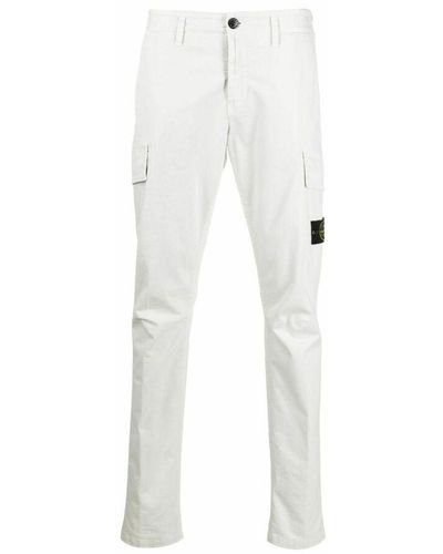 Stone Island Cargo pants - Bianco