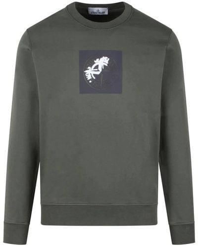 Stone Island Sweatshirts - Grey