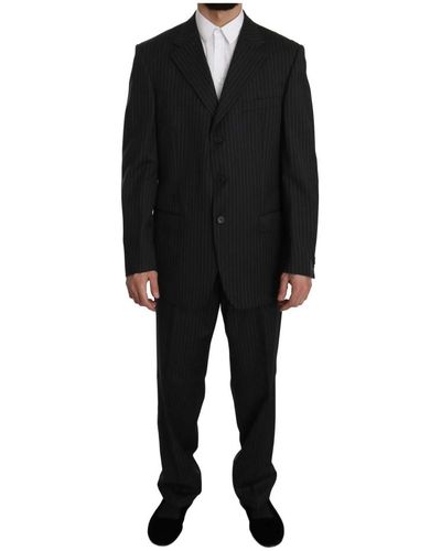Zegna Single breasted suits - Nero