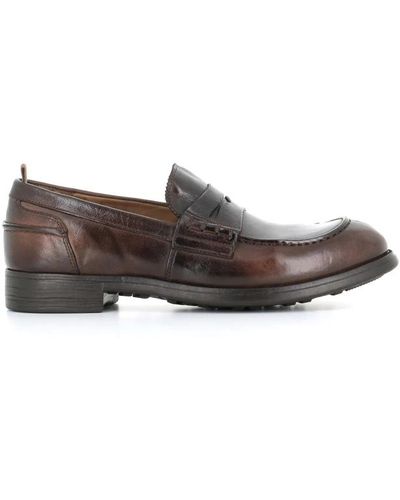 Officine Creative Shoes > flats > loafers - Marron