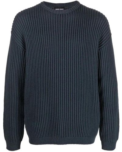 Giorgio Armani Sweatshirts - Blau