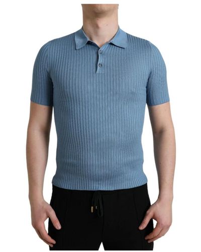 Dolce & Gabbana Polo shirts - Blau