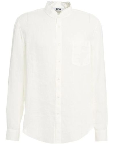Mauro Grifoni Shirts > casual shirts - Blanc