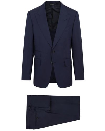 Tom Ford Midnight shelton suit - Blau