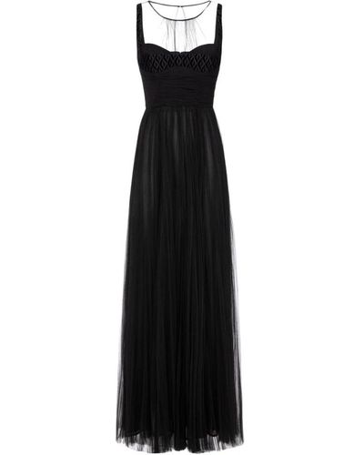 Elisabetta Franchi Party Dresses - Black