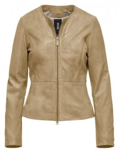 Bomboogie Jackets > leather jackets - Neutre