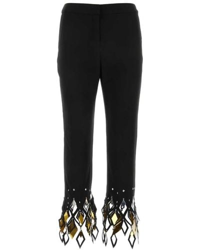 Rabanne Trousers > straight trousers - Noir