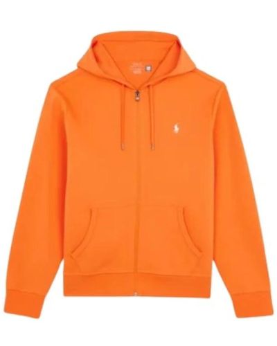 Polo Ralph Lauren Sweatshirts & hoodies > zip-throughs - Orange