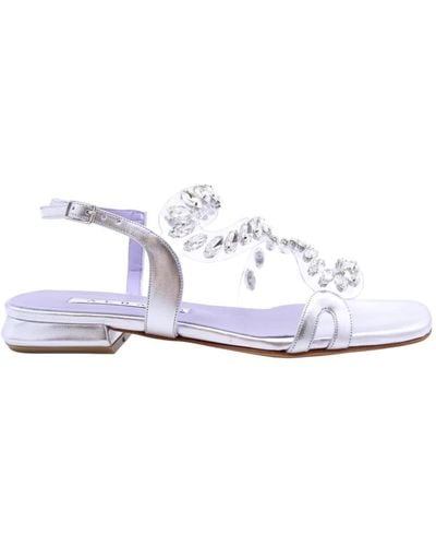 Albano Shoes > sandals > flat sandals - Blanc