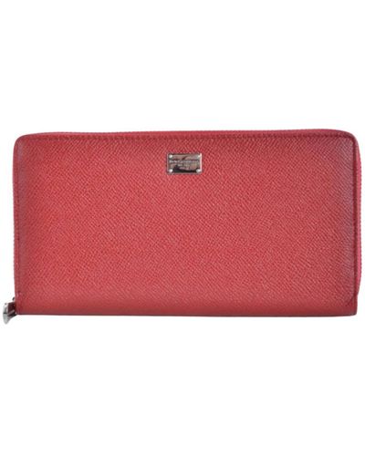 Dolce & Gabbana Wallets & Cardholders - Red