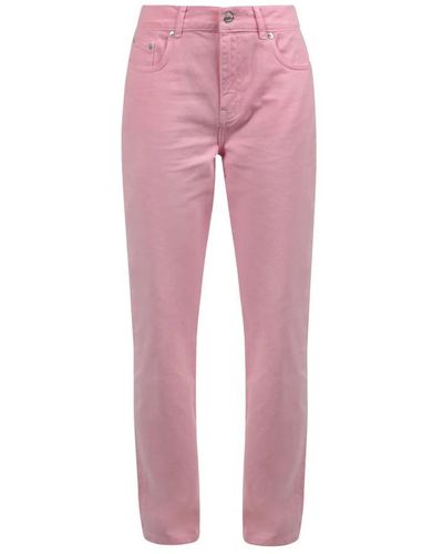 Moschino Straight Jeans - Pink