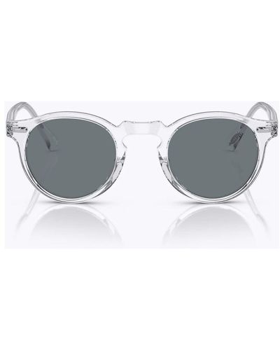 Oliver Peoples Iconische gregory peck sonnenbrille - Grau