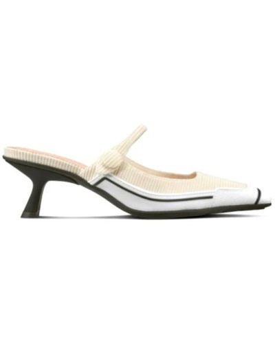 Dior Shoes > heels > heeled mules - Blanc