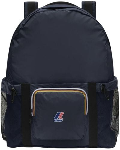 K-Way Backpacks - Blu