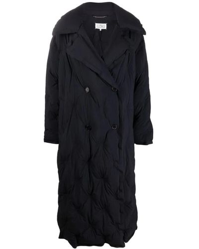 Maison Margiela Double-breasted coats - Noir