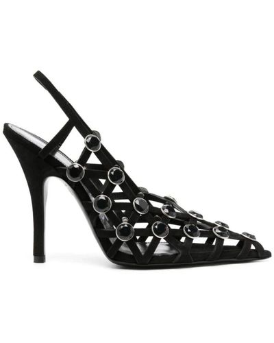 The Attico Shoes > heels > pumps - Noir