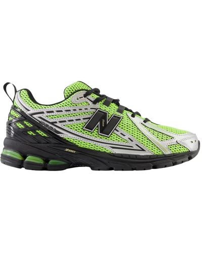 New Balance Giallo mesh sneakers aw23 - Verde