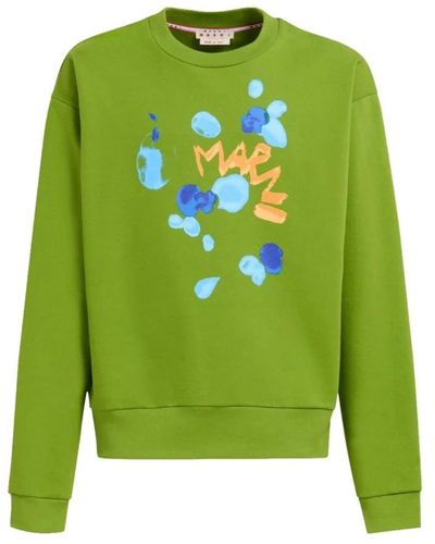 Marni Sweatshirts - Green