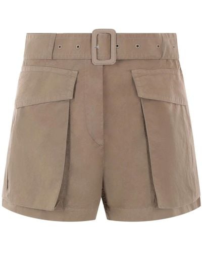 Dries Van Noten Short Shorts - Brown