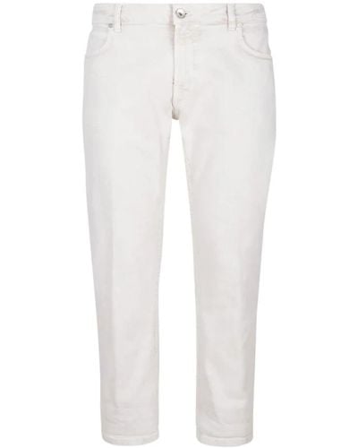 Eleventy Slim-fit jeans - Weiß