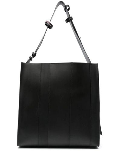Sunnei Tote Bags - Black