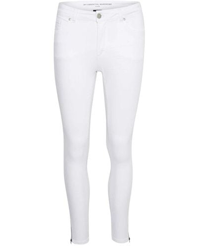 My Essential Wardrobe Los jeans delgados de celina - Blanco