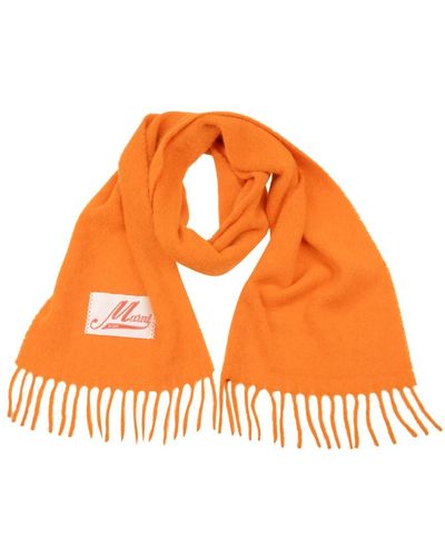 Marni Winter Scarves - Orange